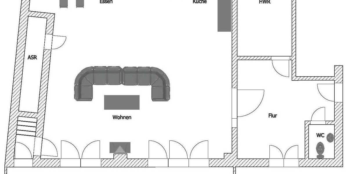 Reihenendhaus Zeithain Röderau-Bobersen - 3 Zimmer, 164 m&sup2;, 990&euro; | Angebot:26344041