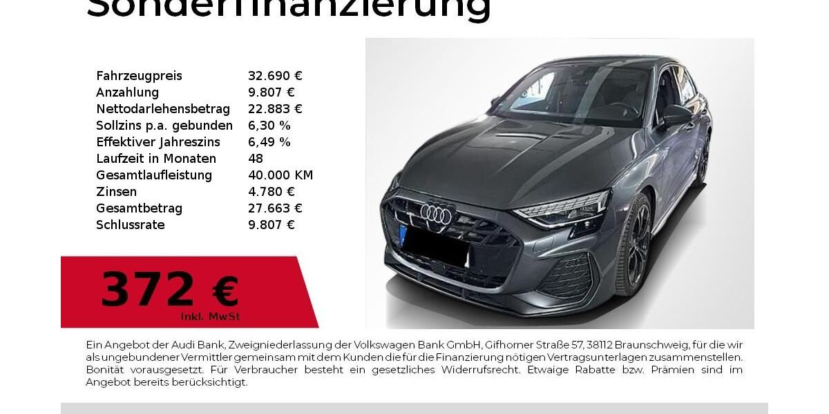Audi A3 18.500 km 31.880 &euro; Nürnberg 90411