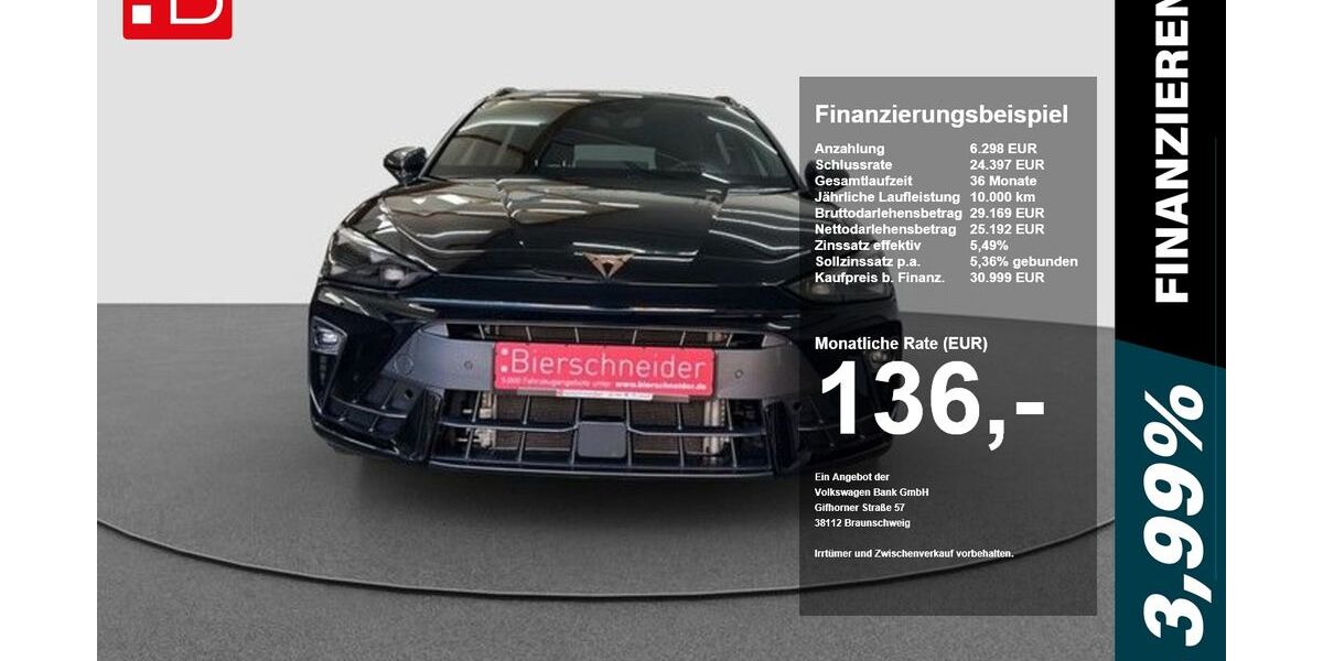 Cupra Leon 28.770 km 29.999 &euro; Riedenburg 93339