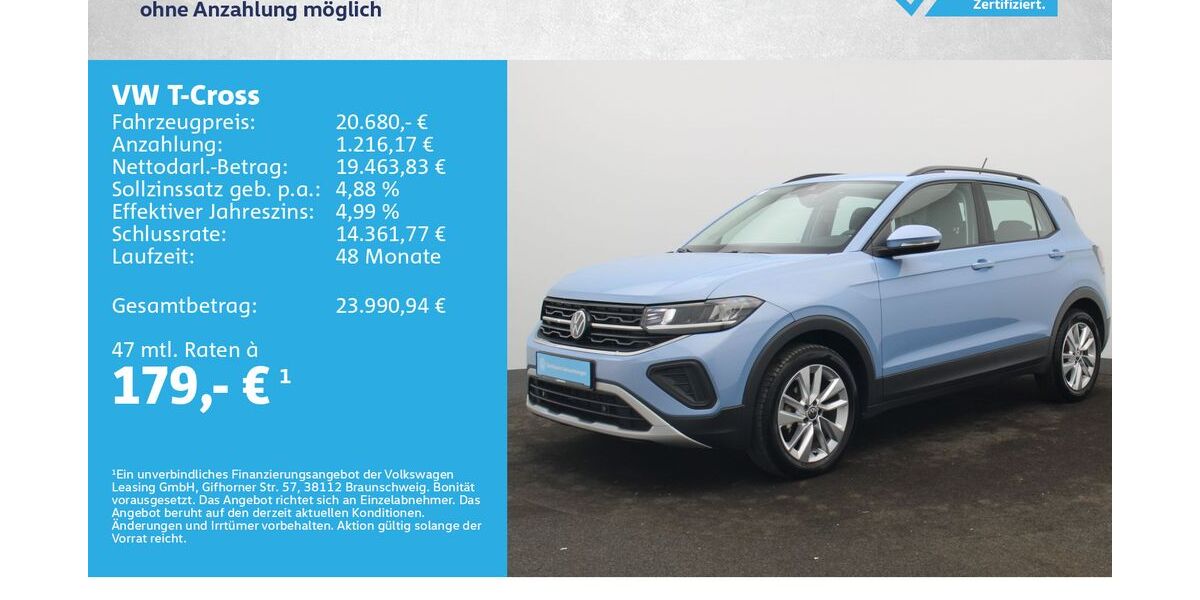 VW T-Cross 31.000 km 20.680 &euro; Würzburg 97076