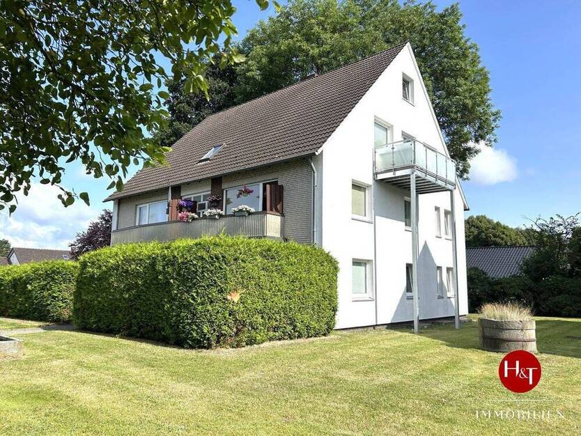 Erdgeschoßwohnung in Alt-Stuhr - mit Terrasse und Gartenhaus!