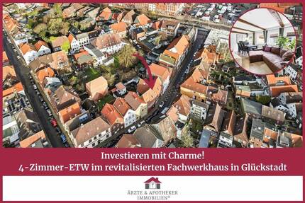 Wohnung Glückstadt - 4 Zimmer, 103 m&sup2;, 198.000&euro; | Angebot:26910428