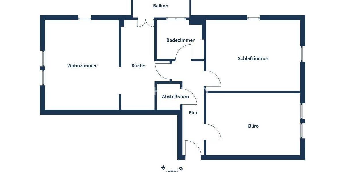 Etagenwohnung Wismar Wismar-Nord - 3 Zimmer, 74 m&sup2;, 312.000&euro; | Angebot:26816732