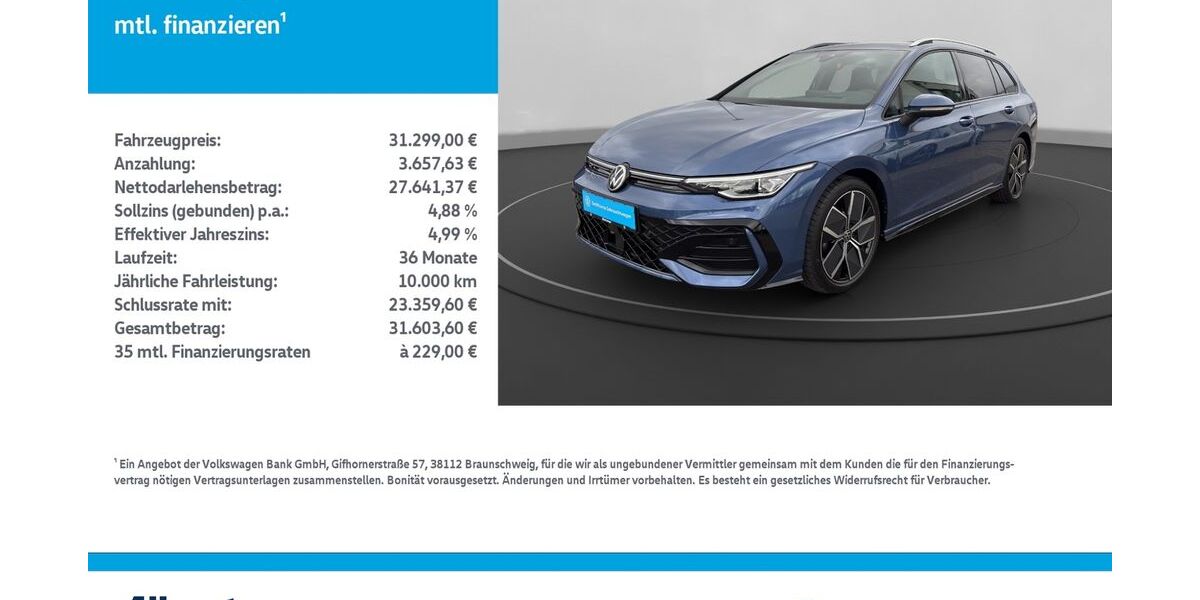 VW Golf 10.414 km 31.299 &euro; Leinefelde-Worbis/DE 37327