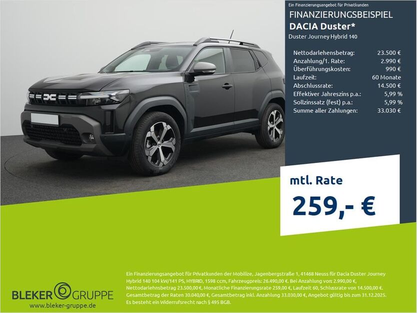 Dacia Duster 1.500 km 26.490 € Borken 46325