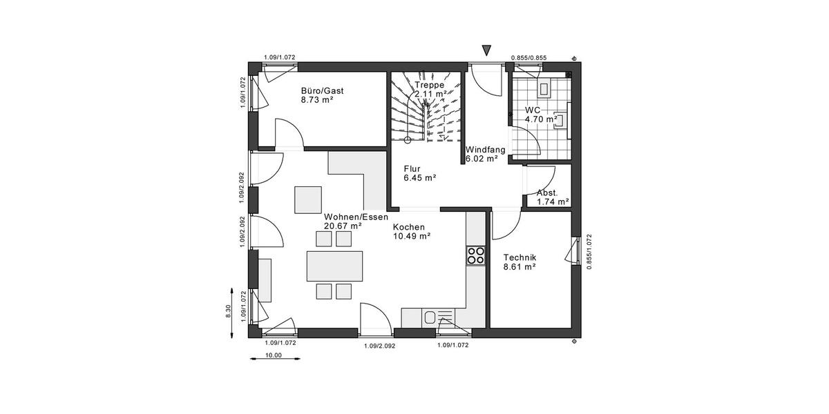 Einfamilienhaus Selm - 4 Zimmer, 140 m&sup2;, 1.650&euro; | Angebot:26663225