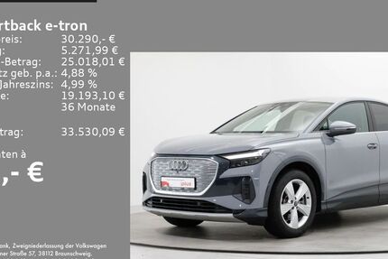 Audi Q4 e-tron 45.400 km 29.320 &euro; Feldkirchen/Westerham 83620