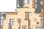 Etagenwohnung Bad Bergzabern - 5 Zimmer, 118 m&sup2;, 716&euro; | Angebot:21652177