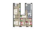 Etagenwohnung Chemnitz Zentrum - 4 Zimmer, 92 m&sup2;, 509&euro; | Angebot:26806716