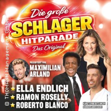 Die große Schlagerhitparade 2027 - mit Ella Endlich, Ramon Roselly & Roberto Bla 28.04.2027 Stadthalle Ahlen