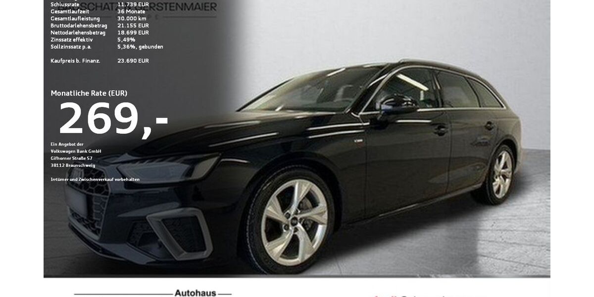 Audi A4 107.466 km 23.690 &euro; Ravensburg 88214