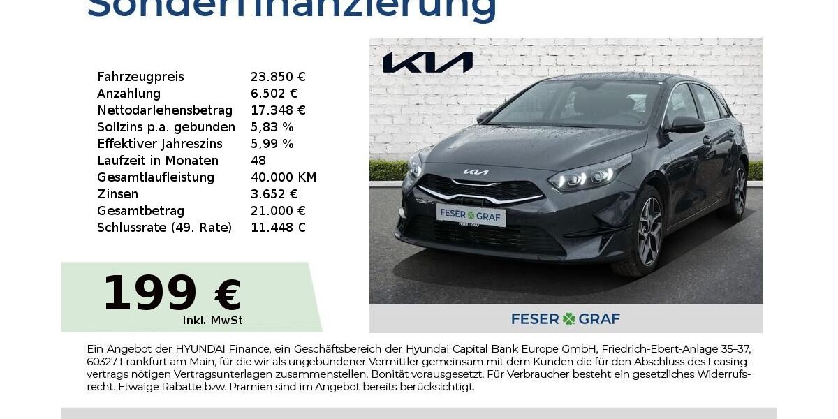 Kia ceed / Ceed 5.341 km 23.750 &euro; Roth 91154