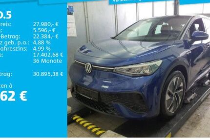 VW ID.5 21.640 km 27.980 &euro; Frankfurt 60326