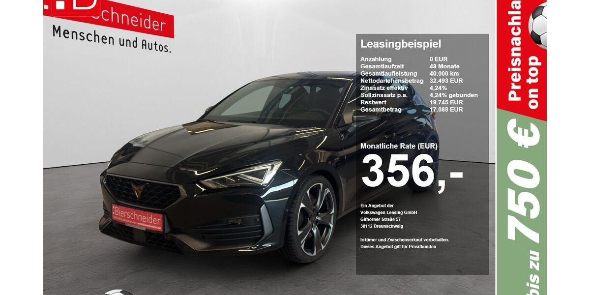 Cupra Leon 13.400 km 31.950 &euro; Regensburg 93055