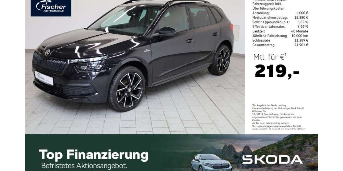 Skoda Kamiq 43.651 km 23.380 &euro; Amberg 92224