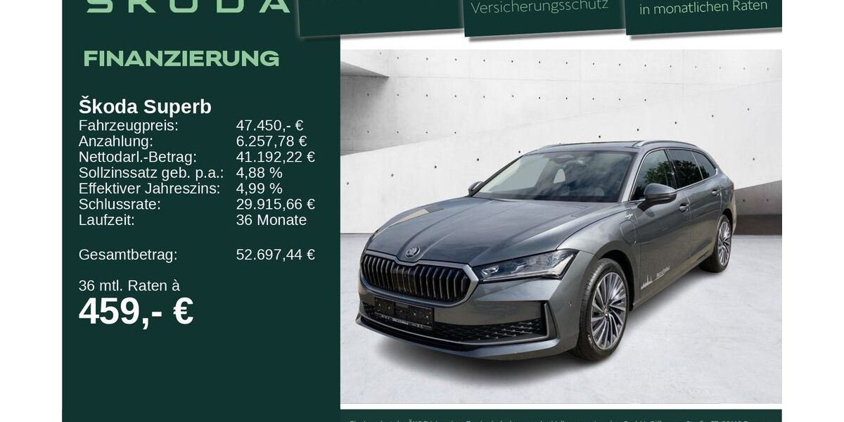 Skoda Superb 13.001 km 45.950 &euro; Neu-Ulm 89231