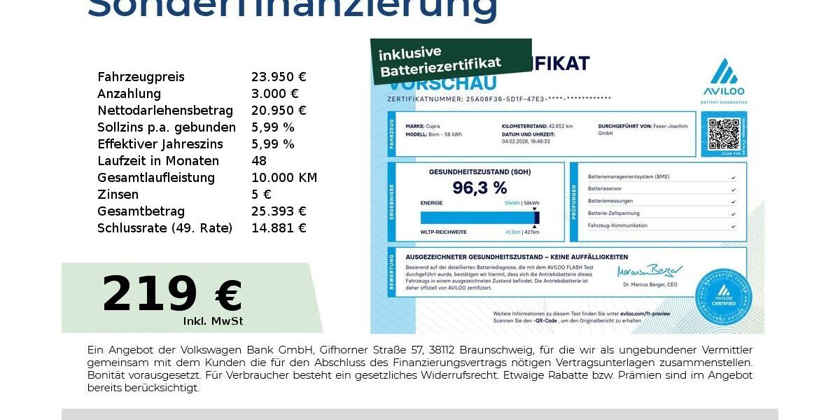 Cupra Born 42.700 km 23.950 &euro; Roth 91154