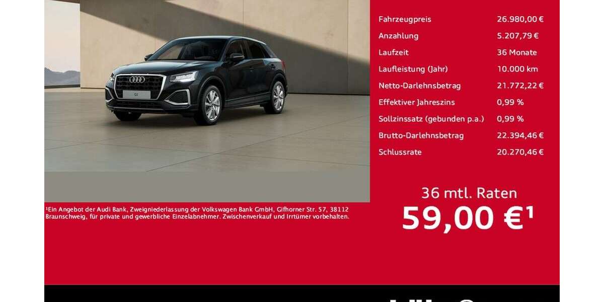 Audi Q2 7.928 km 26.980 &euro; Koblenz 56070