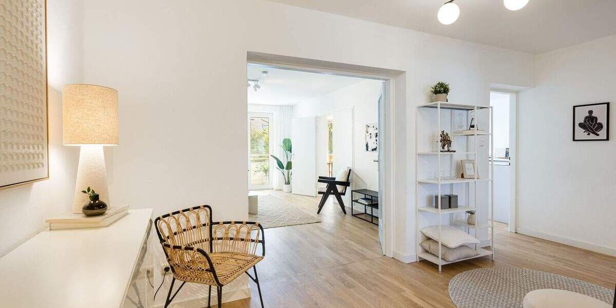 Etagenwohnung München Schwabing-Freimann - 3 Zimmer, 100 m&sup2;, 898.000&euro; | Angebot:25602362