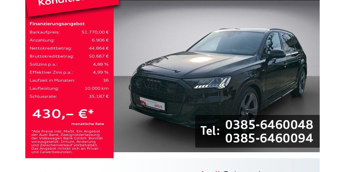 Audi Q7 67.900 km 51.770 &euro; Schwerin 19061