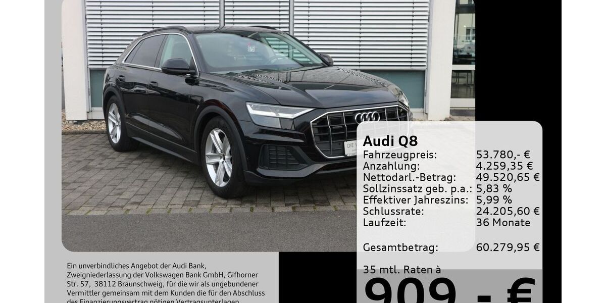 Audi Q8 111.676 km 53.780 &euro; Buergstadt 63927