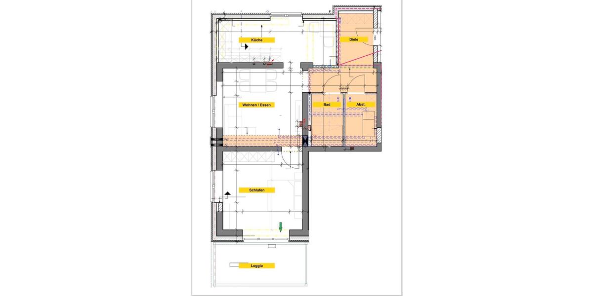 Etagenwohnung Simmerath - 2 Zimmer, 84 m&sup2;, 950&euro; | Angebot:24982480