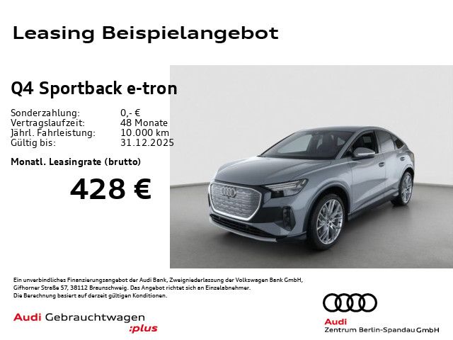 Audi Q4 e-tron 7.521 km 45.444 € Berlin 13581
