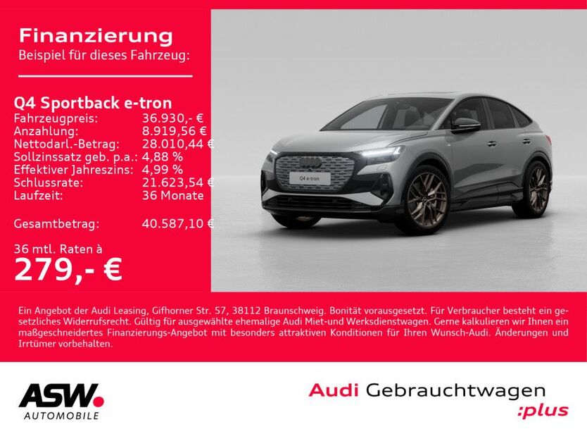 Audi Q4 e-tron 46.000 km 36.930 € Heilbronn 74074
