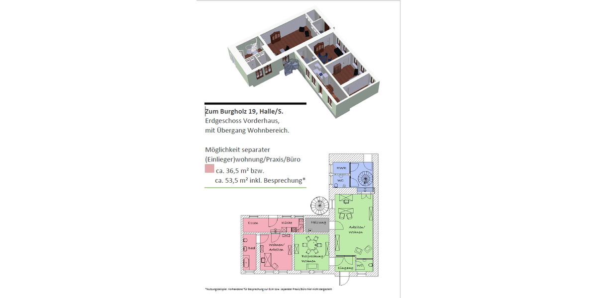 Einfamilienhaus Halle (Saale) Radewell-Osendorf - 8 Zimmer, 280 m&sup2;, 795.000&euro; | Angebot:26672529