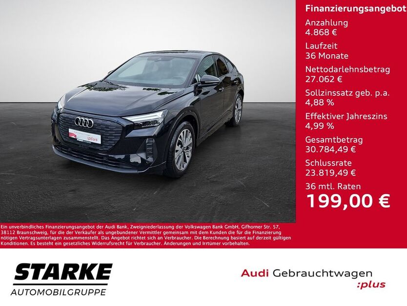 Audi Q4 e-tron 35.921 km 31.540 € Osnabrück 49080