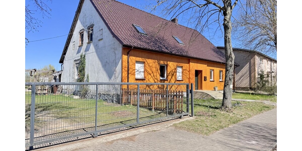 HORN IMMOBILIEN ++ Einfamilienhaus mit großem Grundstück in Ramin an der polnischen Grenze. - Einfamilienhaus Ramin | Angebot:25179513