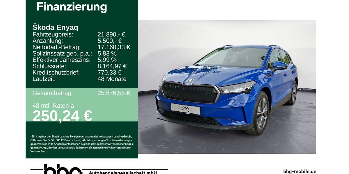 Skoda Enyaq 31.557 km 21.890 &euro; Bühl 77815