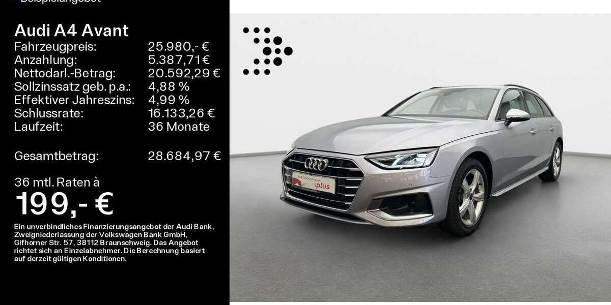 Audi A4 56.640 km 25.980 &euro; Hofheim 65719