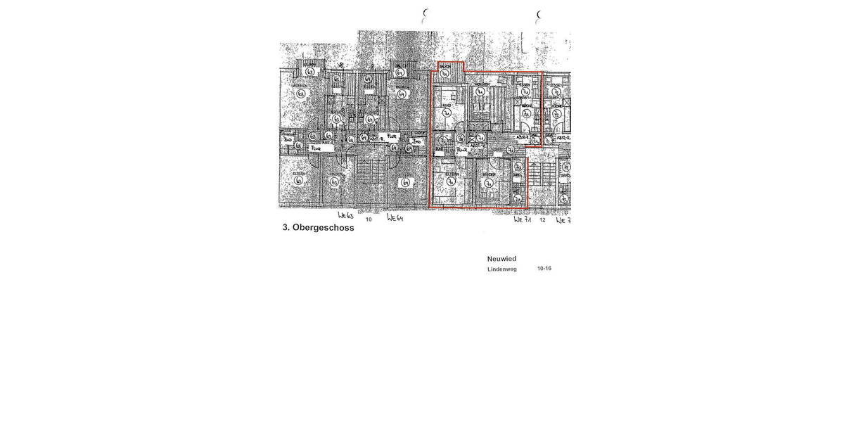 Etagenwohnung Neuwied - 4 Zimmer, 88 m&sup2;, 209.900&euro; | Angebot:25934073