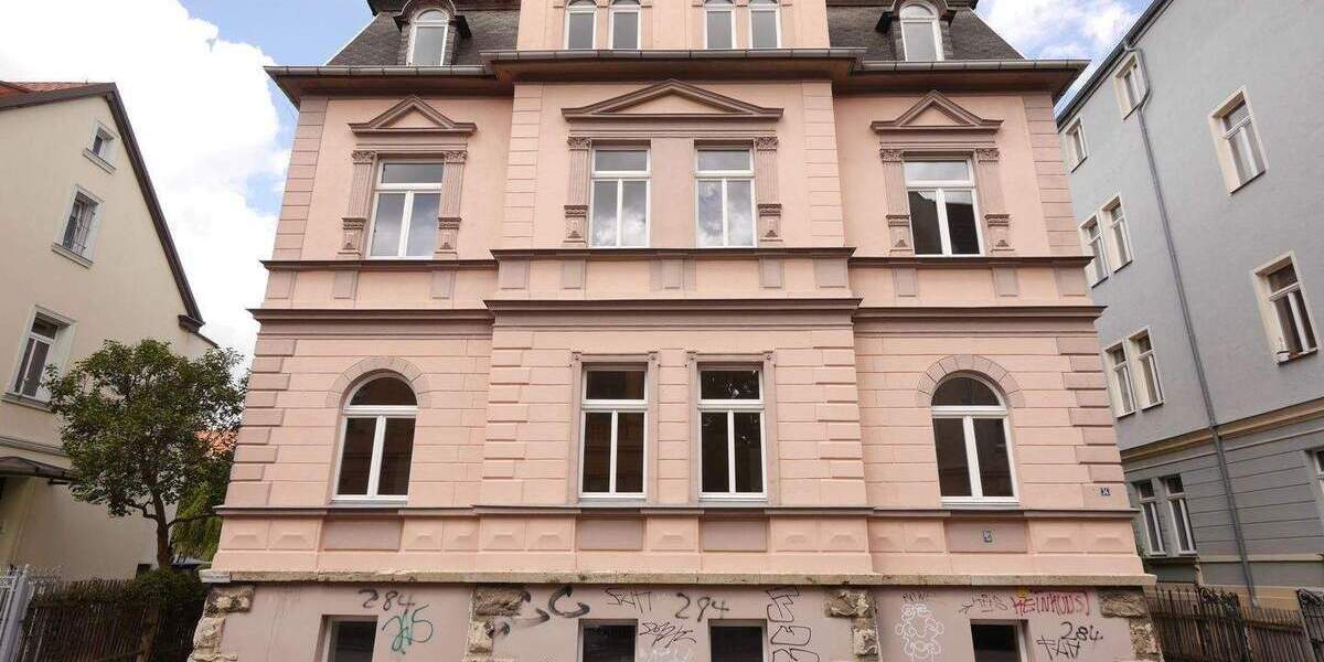 Etagenwohnung Weimar Westvorstadt - 2 Zimmer, 41 m&sup2;, 375&euro; | Angebot:26388685