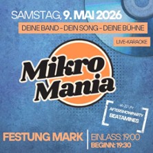 MikroMania - Live-Karaoke 09.05.2026 Festung Mark