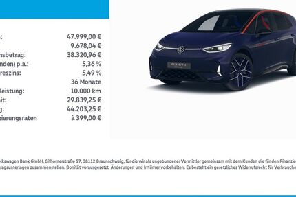 VW ID.3 6.958 km 47.999 &euro; Leinefelde-Worbis/DE 37327