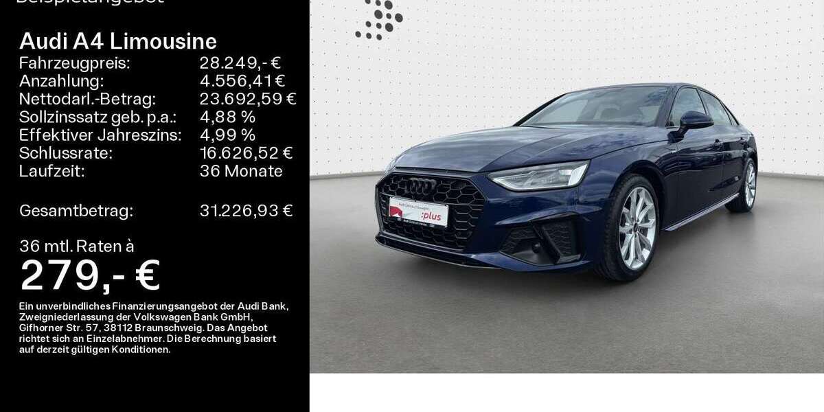 Audi A4 57.500 km 28.249 &euro; Hanau 63452