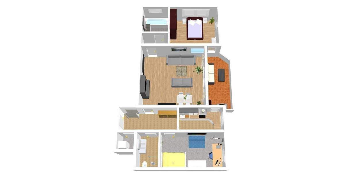 *Gerüstet für die Zukunft* 3-Zimmer-Wohnung mit Balkon 3 zimmer