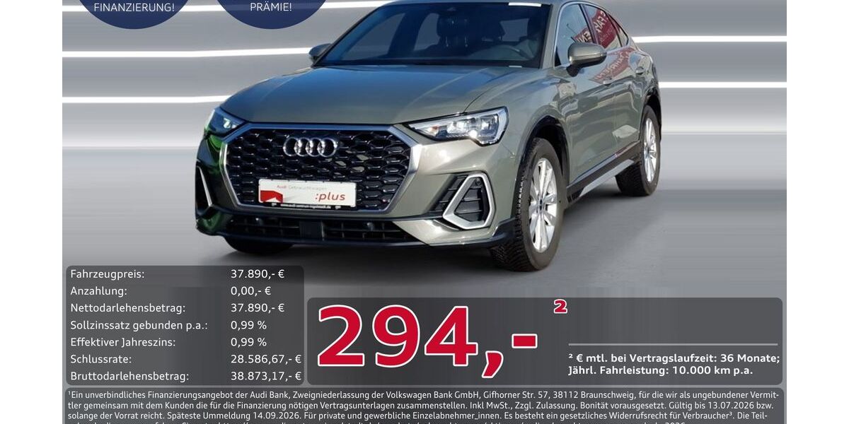 Audi Q3 18.468 km 37.890 &euro; Ingolstadt 85057