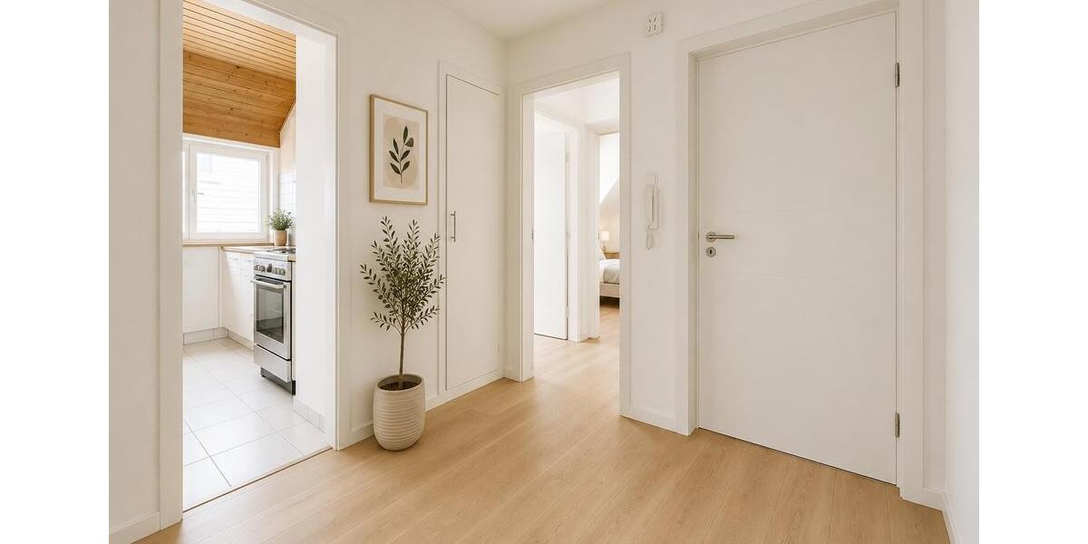 Dachgeschoßwohnung Stuttgart Luginsland - 2 Zimmer, 46 m&sup2;, 230.000&euro; | Angebot:26712112