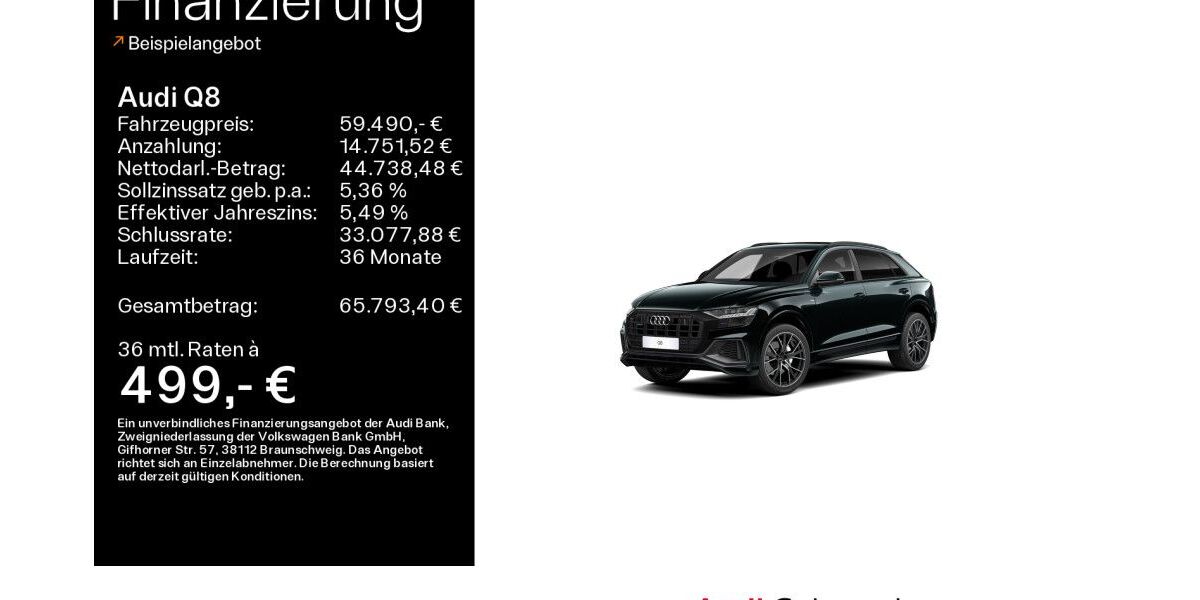 Audi Q8 49.588 km 57.890 &euro; Bad Nauheim 61231