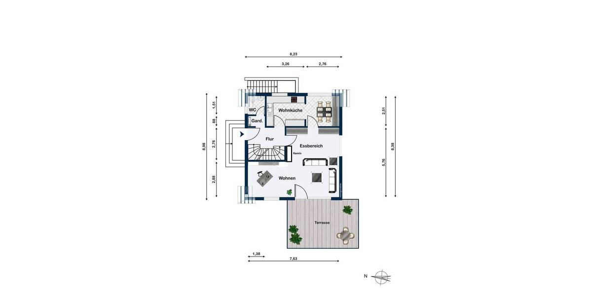 Einfamilienhaus Reinbek - 4 Zimmer, 124 m&sup2;, 485.000&euro; | Angebot:26572362