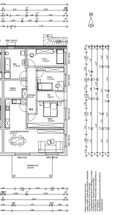 EG Whg. 111m² mit Garten 25min. Rgbg. SAD Cham
