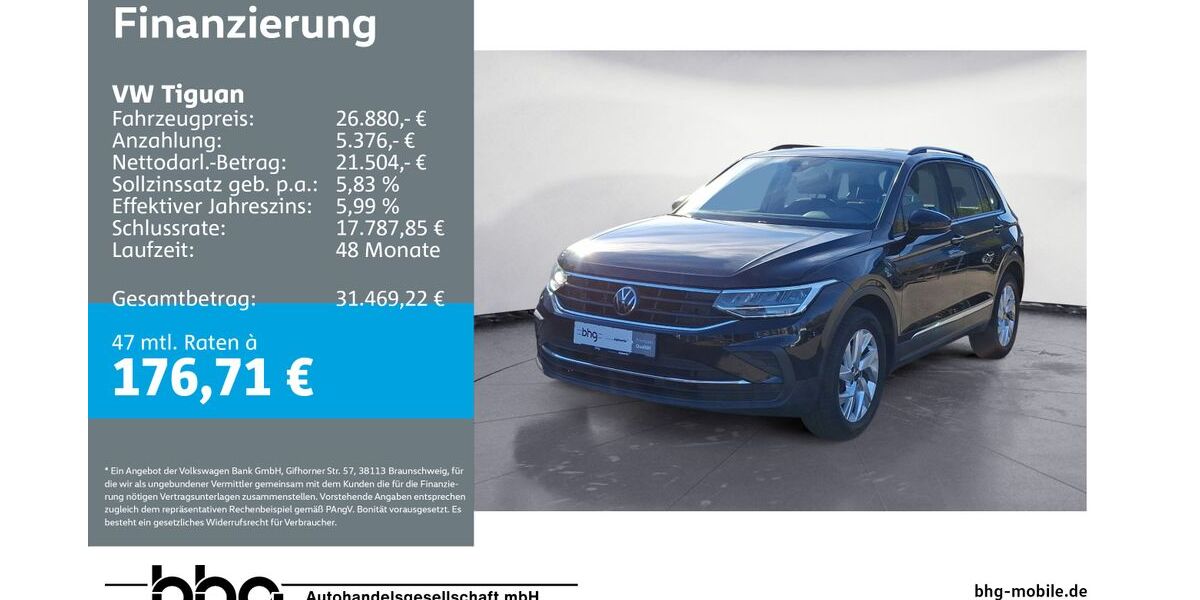 VW Tiguan 67.344 km 26.880 &euro; Reutlingen 72770