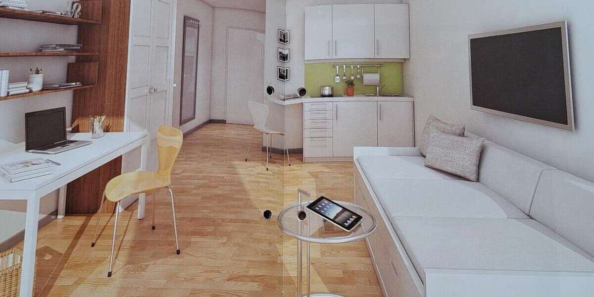 Etagenwohnung Augsburg Haunstetten-Siebenbrunn - 1 Zimmer, 21 m&sup2;, 480&euro; | Angebot:27125651