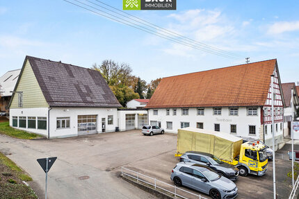 360° | Vielseitiges Anwesen mit Autowerkstatt und ehemaligem Gastronomiegebäude in Hohentengen-Günzkhofen