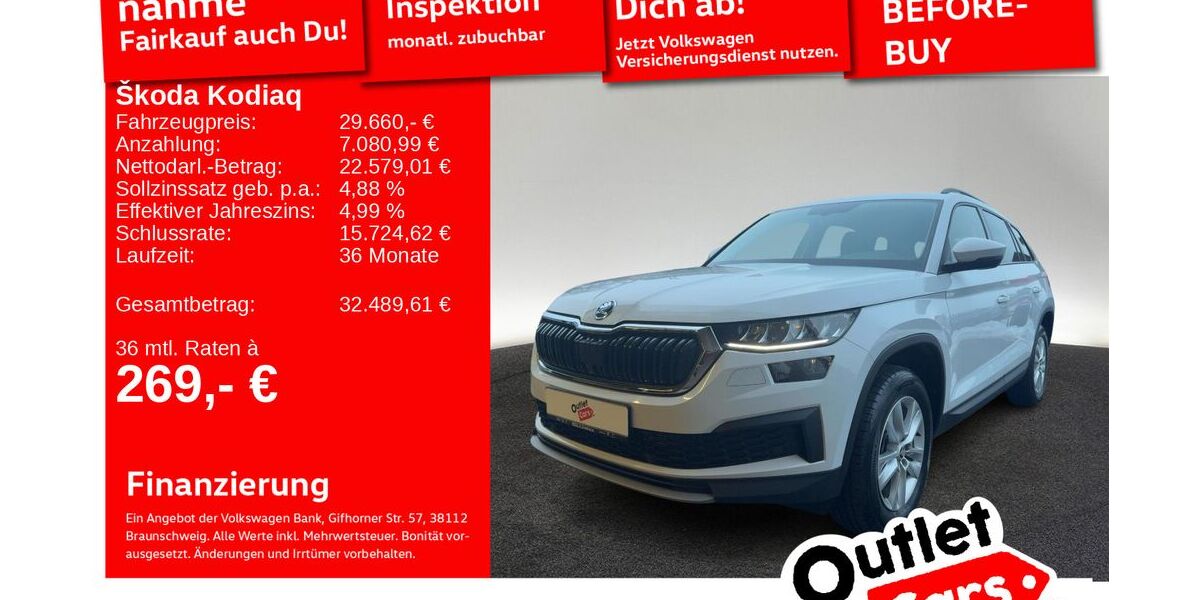 Skoda Kodiaq 71.212 km 29.660 &euro; Senden 89250