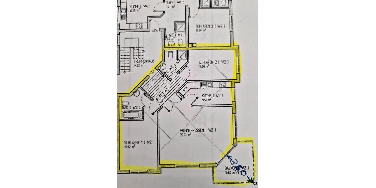 Etagenwohnung Bad Neuenahr-Ahrweiler Ahrweiler - 3 Zimmer, 105 m&sup2;, 460.000&euro; | Angebot:27117524