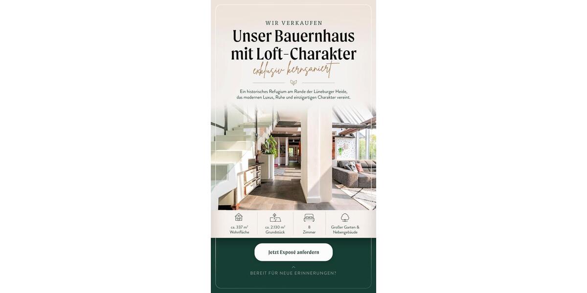 Bauernhaus, Landhaus Neuenkirchen - 8 Zimmer, 337 m&sup2;, 799.000&euro; | Angebot:26913095